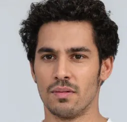 Light brown corrugated cardboard box with a white label printed 