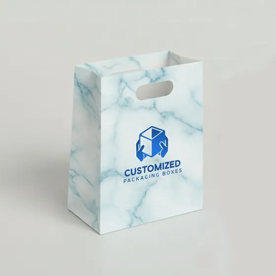 A kraft paper bakery bag with a window, showcasing its simple, eco-friendly packaging design.
