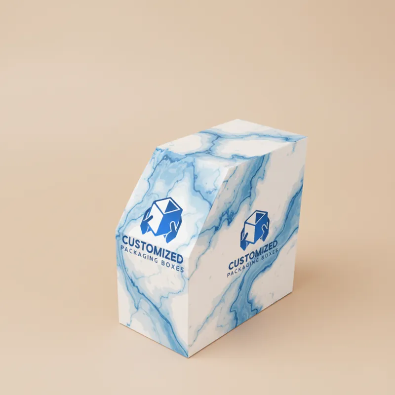 Waffle box features a waffle graphic, the brand, and product name, enticing shoppers with a classic breakfast option.
