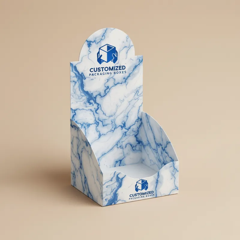 CBD product packaging box, style 3, showcasing a minimalist design with a focus on branding.
