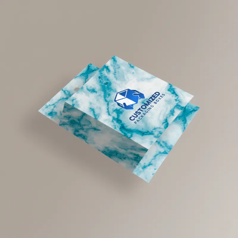 A packaging box in 'multi-purpose-header-style-2', featuring a structured header with distinct sections.